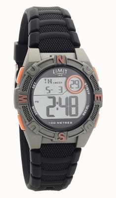 Limit Мужские цифровые / аналоговые часы с черным каучуковым ремешком 5695.71