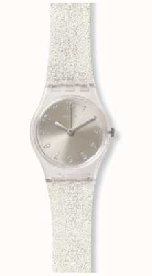 Swatch | оригинальная дама | серебряные часы Glistar тоже | LK343E
