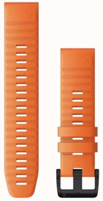 Garmin Quickfit 22 только ремешок для часов, тёмно-оранжевый силикон 010-12863-01