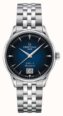 Certina Ds-1 большое свидание | powermatic 80 | браслет из нержавеющей стали C0294261104100