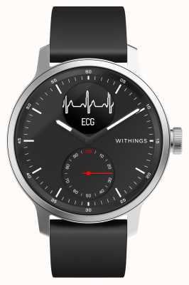 Withings Scanwatch 42mm black - гибридные умные часы с экг HWA09-MODEL 4-ALL-INT
