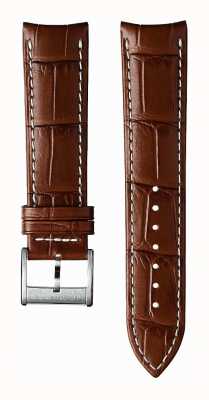 Hamilton Straps Светло-коричневый ремешок из телячьей кожи диаметром 22 мм - Jazzmaster H690326101