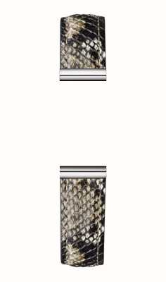 Herbelin Сменный ремешок для часов Antarès - кожа со змеиным принтом / нержавеющая сталь - только ремешок BRAC.17048.53/A