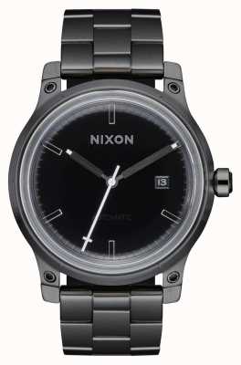 Nixon 5-й элемент | черный / бронза | черный ip стальной браслет A1294-1420-00