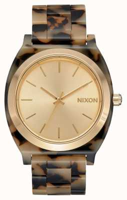 Nixon Ацетатный счетчик времени | кремовый черепаховый | кремовый циферблат A327-3346-00