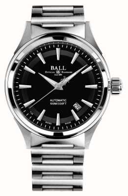 Ball Watch Company Победа пожарного | браслет из нержавеющей стали | черный циферблат | 40 мм NM2098C-S4J-BK