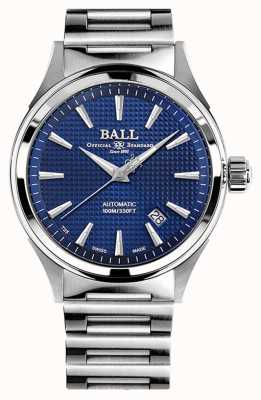Ball Watch Company Победа пожарного | стальной браслет | Клу де Пари синий NM2098C-S5J-BE