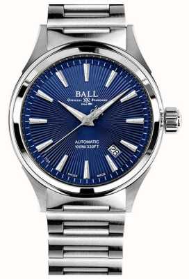 Ball Watch Company Победа пожарного | стальной браслет | синий циферблат с солнечными лучами NM2098C-S6J-BE