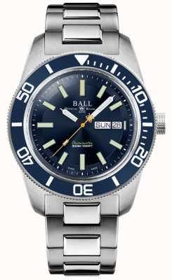 Ball Watch Company Инженер-мастер II | наследие скиндивера | синий циферблат | браслет из нержавеющей стали DM3308A-S1C-BE