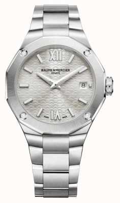 Baume & Mercier Часы Riviera с бриллиантовым безелем, бывший дисплей M0A10614 EX-DISPLAY