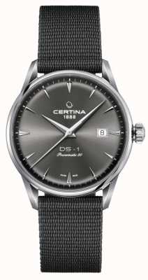 Certina Часы ds-1 powermatic 80 с серым циферблатом C0298071108102