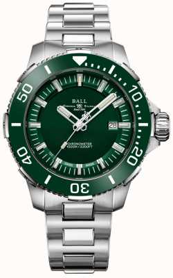 Ball Watch Company Зеленый безель и циферблат Deepquest из керамики DM3002A-S4CJ-GR