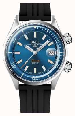 Ball Watch Company Engineer master ii diver chronometer синий циферблат каучуковый ремешок DM2280A-P1C-BE