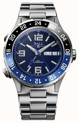 Ball Watch Company Керамический безель Roadmaster marine gmt, синий циферблат DG3030B-S1CJ-BE