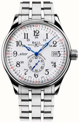 Ball Watch Company Железнодорожный стандарт 130 лет мастеру NM3888D-S4CJ-WH