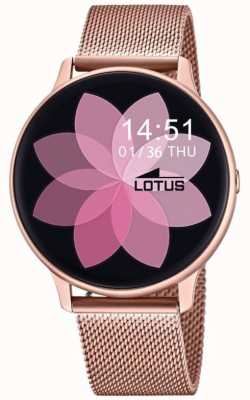 Lotus браслет Smartime из розового золота с металлической сеткой L50015/A