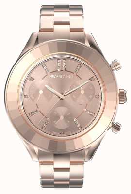 Swarovski женские | спортивные часы octea lux | розовое золото пвд 5610469