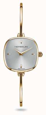 Herbelin Женские часы Fil с серебряным циферблатом и золотым браслетом из пвд 17207/BP11