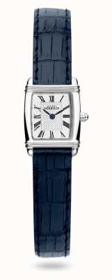 Herbelin Женские часы в стиле ар-деко с синим кожаным ремешком 17438/08BL