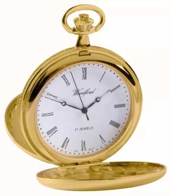 Woodford Позолоченные карманные часы с двойной крышкой 1120