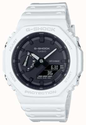 Casio Наручные часы Core Guard из белого карбона серии G-Shock Octagon GA-2100-7AER
