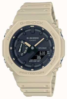Casio Часы G-Shock Octagon Series с карбоновым сердечником, бежевые GA-2100-5AER
