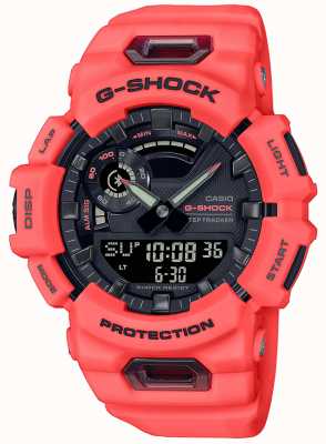 Casio G-shock g-squad bluetooth красные часы GBA-900-4AER