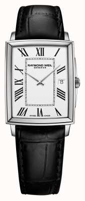 Raymond Weil Мужские часы toccata с черным кожаным ремешком 5425-STC-00300