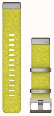 Garmin Marq quickfit 22 мм жаккардовая нейлоновая застежка только желтого/зеленого цвета 010-12738-23