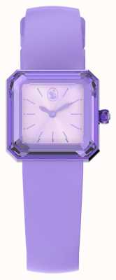 Swarovski Люсент | фиолетовый силиконовый ремешок | фиолетовый циферблат 5624376
