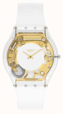 Swatch Женские часы Coeur dorado со скелетонизированным циферблатом SS08K106-S14