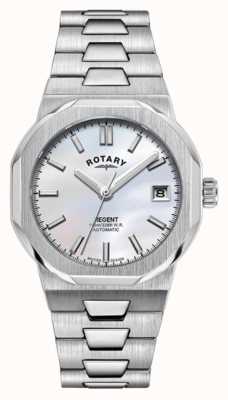 Rotary Женские часы regent с автоподзаводом и перламутровым циферблатом LB05410/07