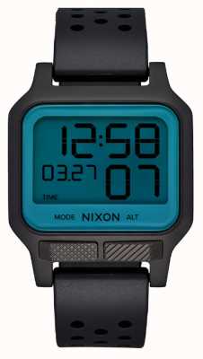 Nixon Тепло-черные / аква-положительные цифровые часы A1320-5071-00