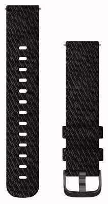 Garmin Быстросъемный ремешок (20 мм) из плетеного нейлона / сланца черного перца — только ремешок 010-12924-13