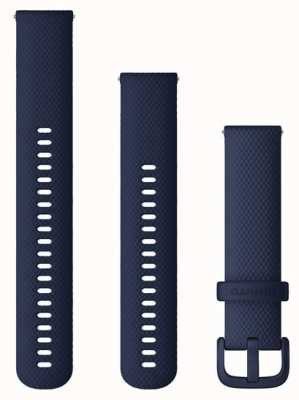 Garmin Быстросъемный ремешок (20 мм) темно-синий силикон / темно-синяя фурнитура - только ремешок 010-13021-05