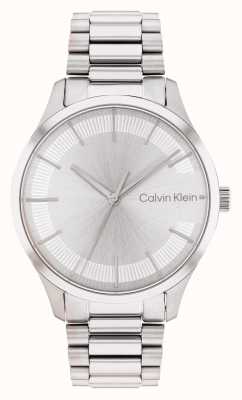 Calvin Klein Серебряный циферблат с солнечными лучами | браслет из нержавеющей стали 25200041