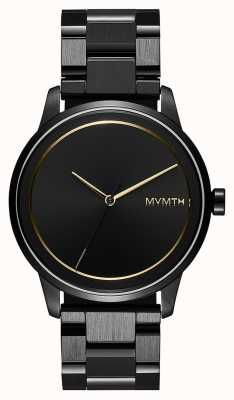 MVMT Профильные часы унисекс из нержавеющей стали с черным покрытием 28000181-D