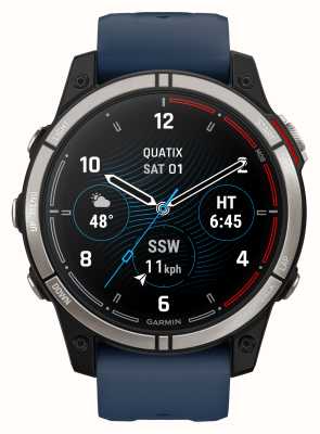 Garmin Умные часы Quatix 7 с сапфировым стеклом и gps-дисплеем 010-02582-61