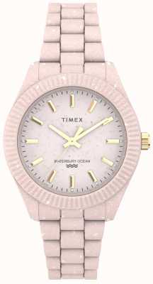 Timex Пластиковые часы Waterbury цвета розового океана TW2V33100