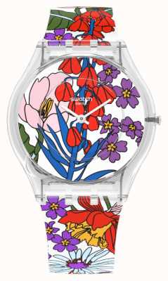 Swatch Классические ботанические райские часы Skin SS08K110