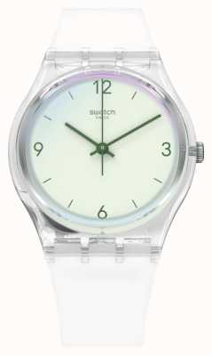 Swatch Часы с бледно-зеленым циферблатом "Лебединое озеро" GE294