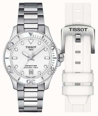 Tissot Систар 1000 | 36мм | белый циферблат | нержавеющая сталь T1202101101100