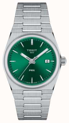 Tissot Prx 40 205 35 мм зеленый/серебристый T1372101108100