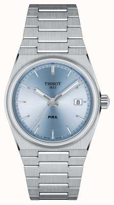 Tissot Prx 40 205 35 мм голубой лед / серебристый T1372101135100