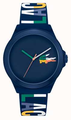 Lacoste Синие силиконовые часы Neocrock с циферблатом 2011184