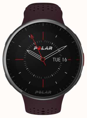 Polar Часы для бега Pacer pro advanced gps осень темно-бордовые (s-l) 900102182