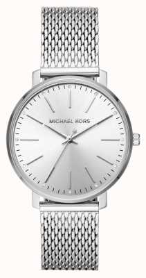 Michael Kors Женские часы Pyper из нержавеющей стали серебристого цвета MK4338