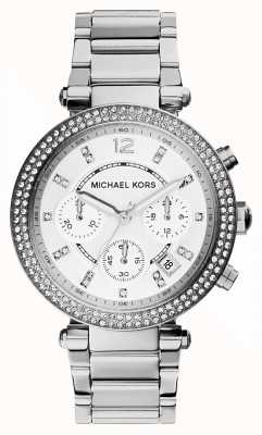 Michael Kors Женские часы с хронографом parker с кристаллами MK5353