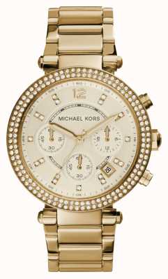 Michael Kors Часы Parker из нержавеющей стали с золотистым оттенком MK5354