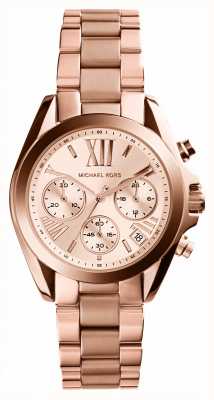Michael Kors Часы Bradshaw с хронографом из розового золота MK5799